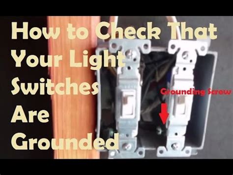 test if metal light switch box is grounded|do metal boxes ground switches.